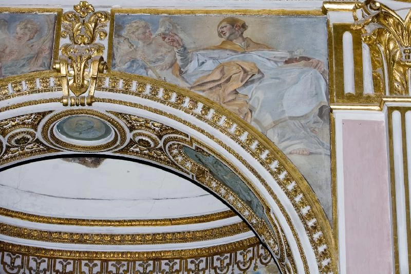 San Gennaro in olio su tela